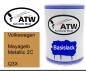 Preview: Volkswagen, Mayagelb Metallic 2C, Q3X: 500ml Lackdose, von ATW Autoteile West.